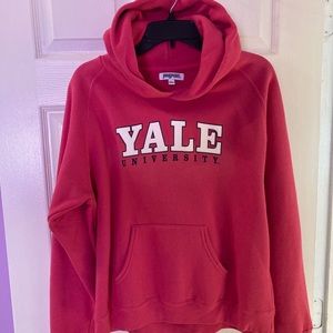 Hot pink Yale sweatshirt